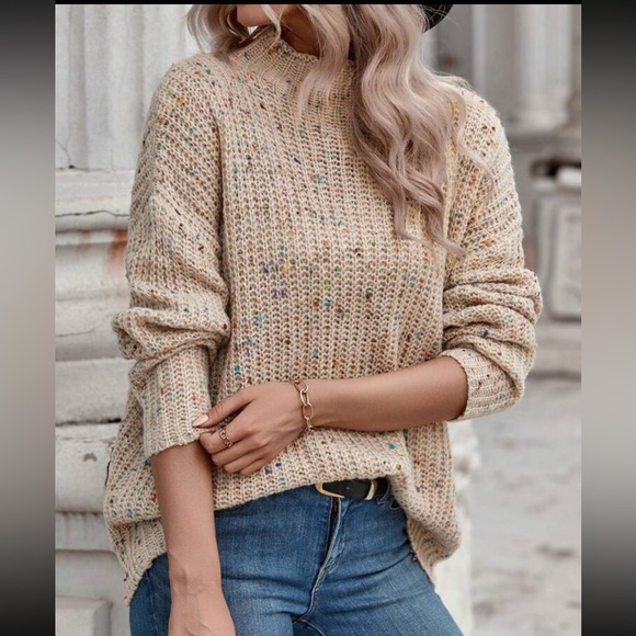 Emery Rose space dye sweater - Picture 4 of 8